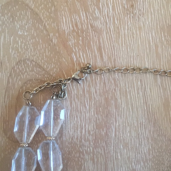 SOLD Neutral Statement Necklace - Picture 3 of 5